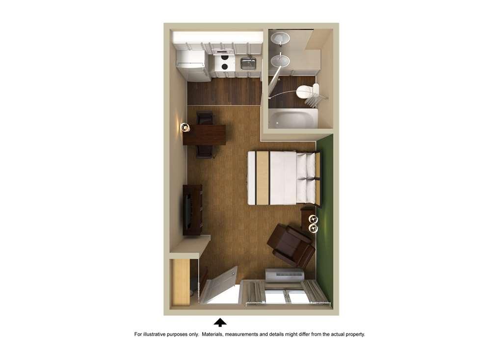 Extended Stay America Select Suites - Greensboro - Wendover Ave - Big Tree Way Szoba fotó